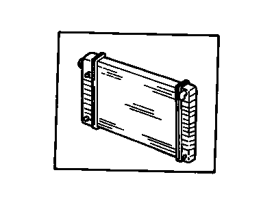 Pontiac 88959437 Radiator