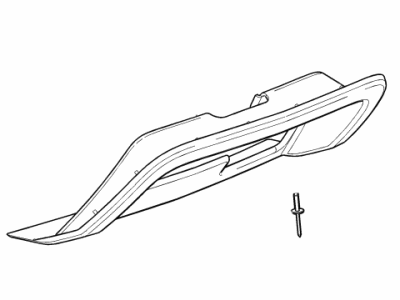 Chevy 84151503 COVER PKG,REAR BUMPER FASCIA TRAILER HITCH ACCESS HOLE(INCLUDES 2,3)(INSTALL 0.60)(1.11 KG)