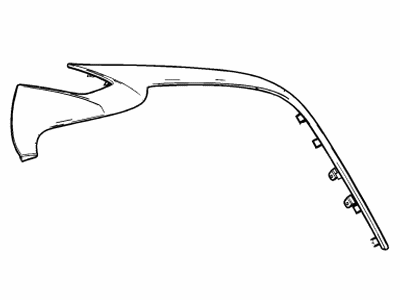 Chevy 84288716 HOOD,INSTRUMENT PANEL INSTRUMENT CLUSTER(INCLUDES 47,53)(BLACK)