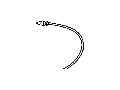 Pontiac Fuel Door Release Cable - 20576397