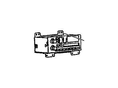 Oldsmobile 16158903 Radio