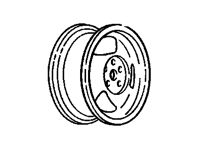 Pontiac Grand Am Spare Wheel - 12365459