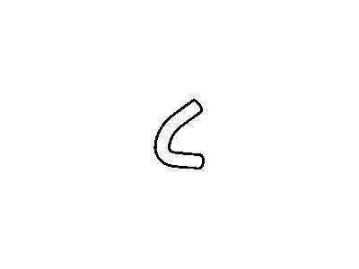 Chevy 12590012 HOSE,HEATER OUTLET FRONT(HOSE ONLY)
