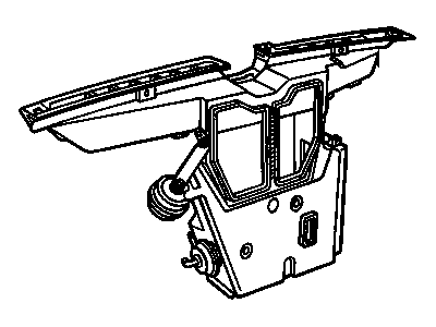 52475994 GM Defroster Duct, Front Illustration 1 of 1