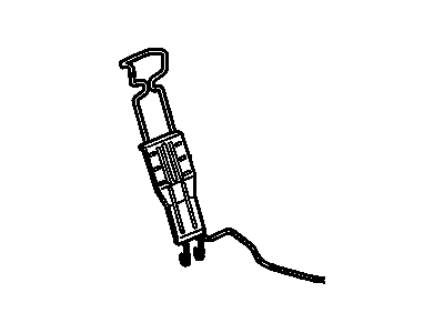 Chevy 89039444 LUMBAR,PASSENGER SEAT BACK(USE W/CLOTH TRIM)