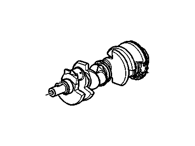 Chevy 12588615 Crankshaft