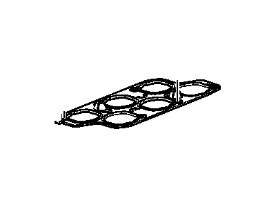 GM 12603028 Gasket, Manifold To Cylinder Head, Lower