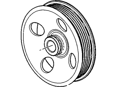 Chevy 55568149 PULLEY,P/S PUMP(*KIT1)