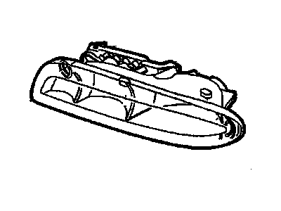 Oldsmobile 16520695 Headlamp Assembly