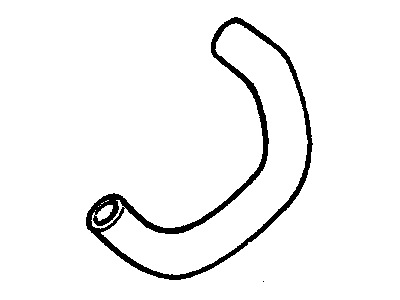 Cadillac 93170034 HOSE,SECONDARY AIR INJECTION CHECK VALVE