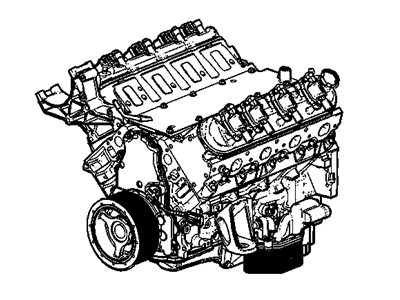 Chevy 12624262 Engine