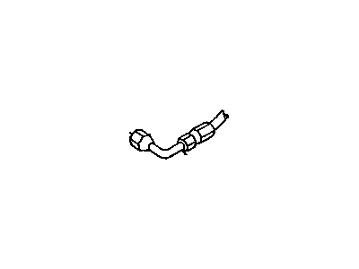 GM 93801937 Hose, Emission System 93801937 GM Hose, Emission System Illustration 1 of 1