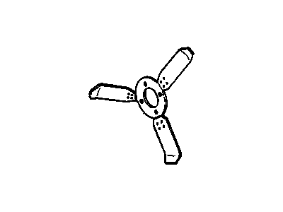 Chevy Camaro Radiator fan - 14034027