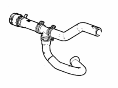 Chevy 84566986 Heater Hose