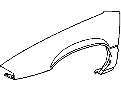Pontiac 12390955 Fender