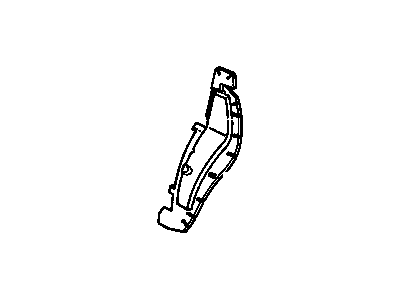 10201317 GM Sound Absorber, Front Driver Side Illustration 1 of 1