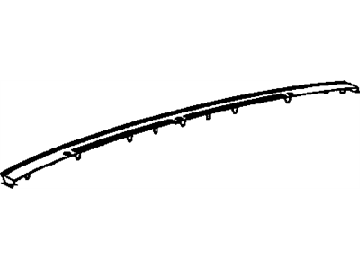 GM 25627531 Defroster Grille GM 25627531 Defroster Grille