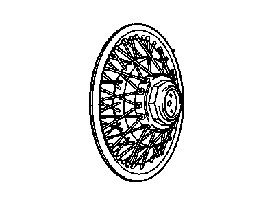 1989 Buick Skylark Wheel Cover - 22542715