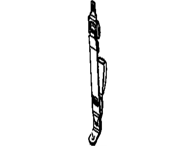 2000 Chevy Express 2500 Seat Belt - 12375267