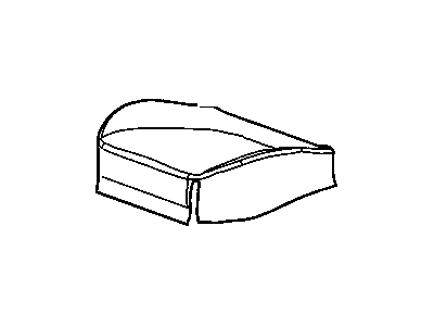 Pontiac 25970410 COVER,DRIVER SEAT CUSHION(NEUTRAL)