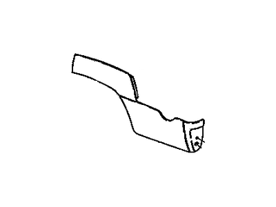2000 Cadillac Escalade Door Moldings - 19369213
