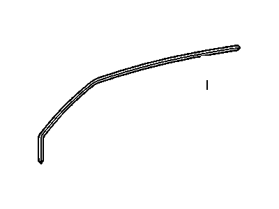 Cadillac 20642242 Window Molding