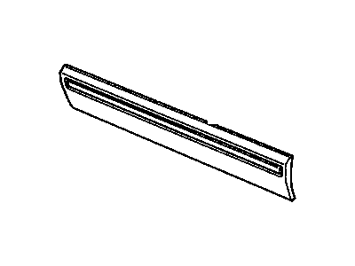1992 Pontiac Sunbird Door Moldings - 22571953