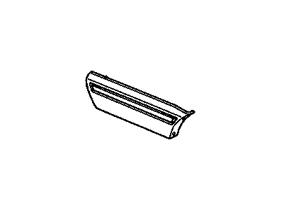 1992 Pontiac Sunbird Door Moldings - 22571934