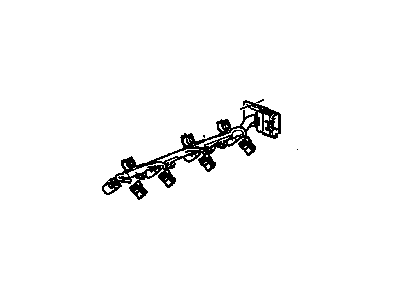 Chevy 12664874 HARNESS,FUEL INJECTOR WIRING