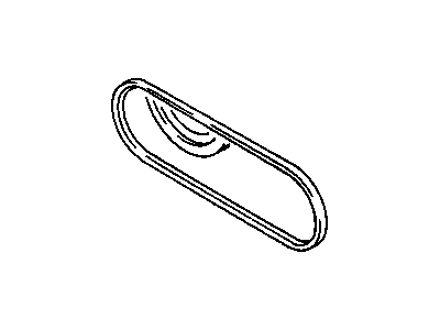 GMC Safari Drive Belt - 9433720