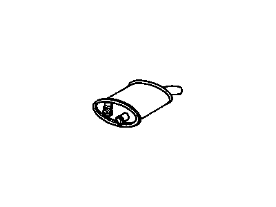 Chevy 10192684 Muffler