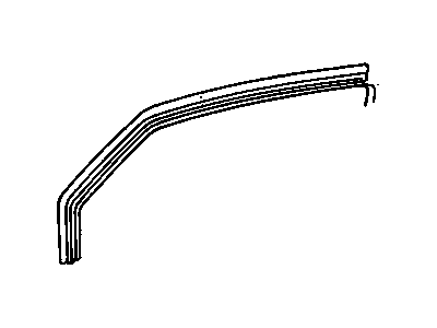 Oldsmobile Toronado Window Channel - 20632175