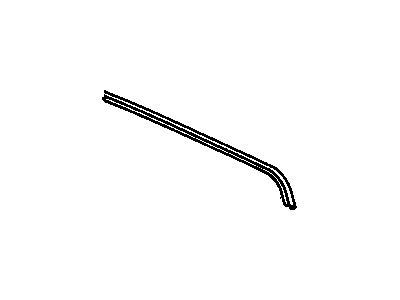 Cadillac 1647876 WEATHERSTRIP,REAR COMPARTMENT LID SIDE AUXILIARY(LH)