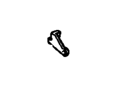 Pontiac 25535591 Lower Trim Panel Lower Bracket