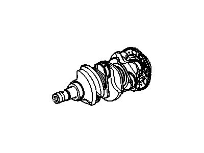Buick 12623074 CRANKSHAFT,(USE TOGETHER WITH 12626355)