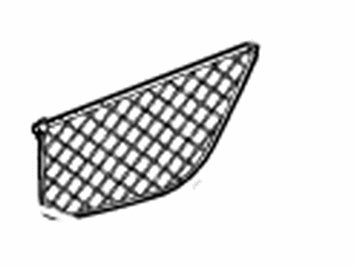 Chevy 84315151 NET,FRONT FLOOR CONSOLE SIDE TRIM PANEL STOWAGE(PART OF 12)(BLACK)