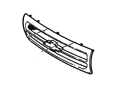 Chevy 10269613 Grille