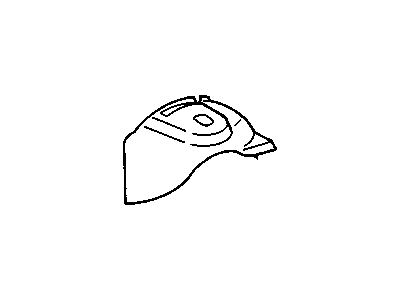 GM 10092051 Apron Panel, Front Driver Side 10092051 GM Apron Panel, Front Driver Side Illustration 1 of 1