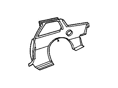 Chevy 20440923 Quarter Panel