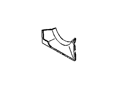 Pontiac Fan Shroud - 25506412