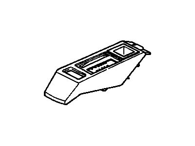 Pontiac 12520936 Trim Plate