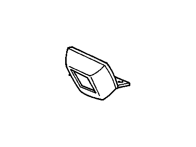 14103775 GM Console Base Extension Illustration 1 of 1