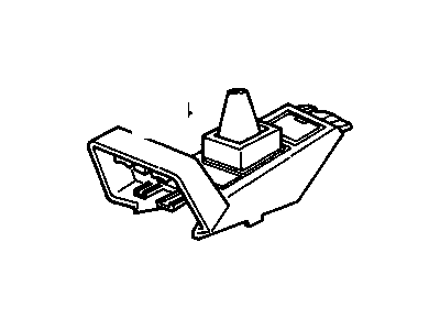 Pontiac 12391698 Trim Plate