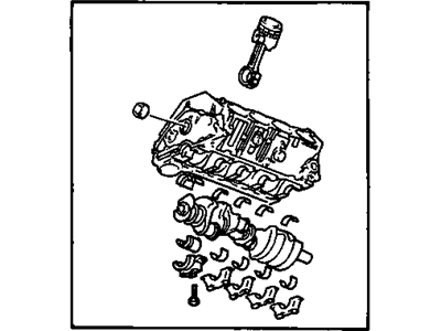 GMC 12556121 Short Block