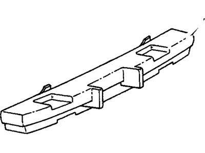 Oldsmobile 16515064 Impact Bar