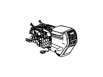 GM 20856084 Console, Floor Console 20856084 GM Console, Floor Console Illustration 1 of 1