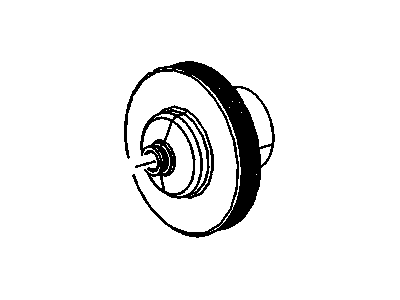Cadillac 19304020 PULLEY,P/S PUMP
