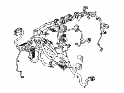 Cadillac 84524532 HARNESS,ENGINE WIRING(INCLUDES 11)(LABELLED 84442672 OR 84524532)