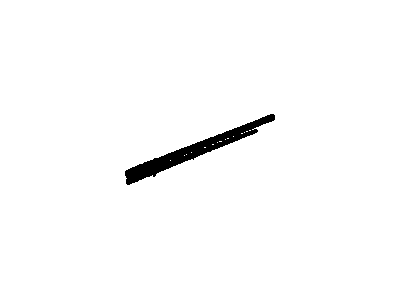 15036874 GM Stripe, Cab & Load Carrier Decoration, Front Driver Side Illustration 1 of 1