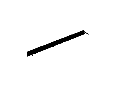 15036878 GM Stripe, Rear Driver Side Load Carrier Decoration Illustration 1 of 1